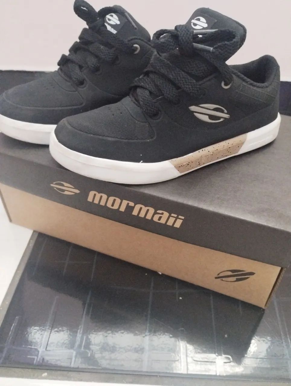 Tênis Mormaii Urban Pulse Jr. Preto/Marrom/Branco - 28 BR - Foto 2