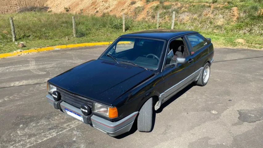Gol GTS 1987 1.8 - Rodas Weld Pro Star - 4x1 - 2E - Foto 3