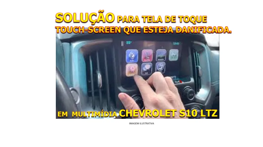 Conserto da central multimidia Mylink da S10 Ltz TrailBlazer e Onix