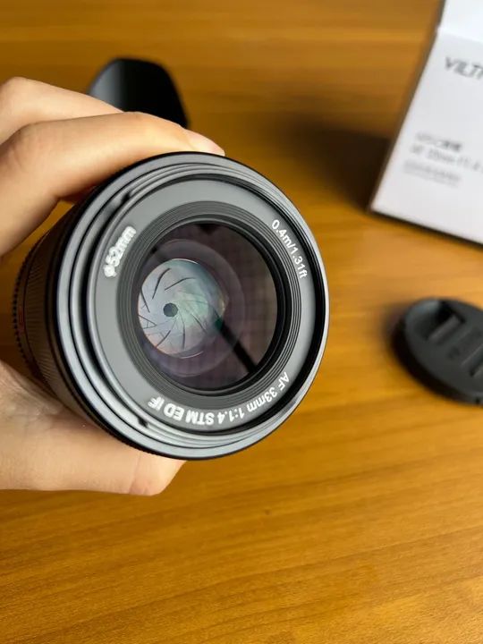 Lente Viltrox AF 33mm f/1.4 E para Câmeras Sony E-Mount - Foto 3