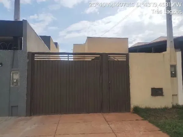 Casa 58.9m², 2 dormitório(s), 1 vaga(s) na garagem - RESIDENCIAL MONTANINI, TRES LAGOAS MS