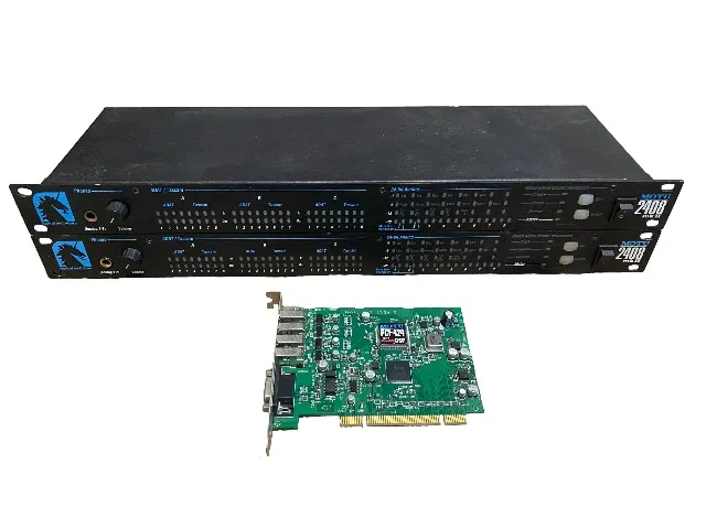 Interface de audio Motu 2 unidades 2408MKII + PCI 424