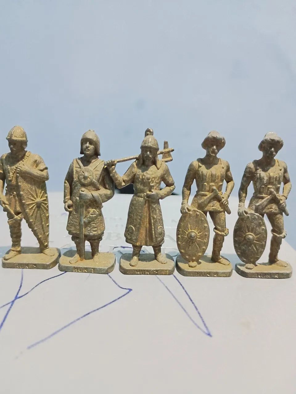 Soldados de Chumbo Kinder ovo 