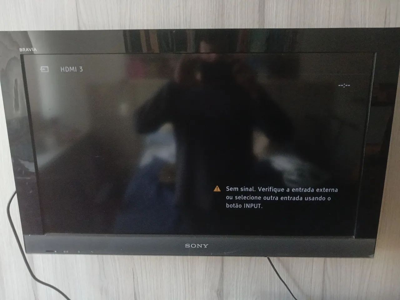 TV Sony Bravia LCD Preta 40'' Bivolt - Foto 2