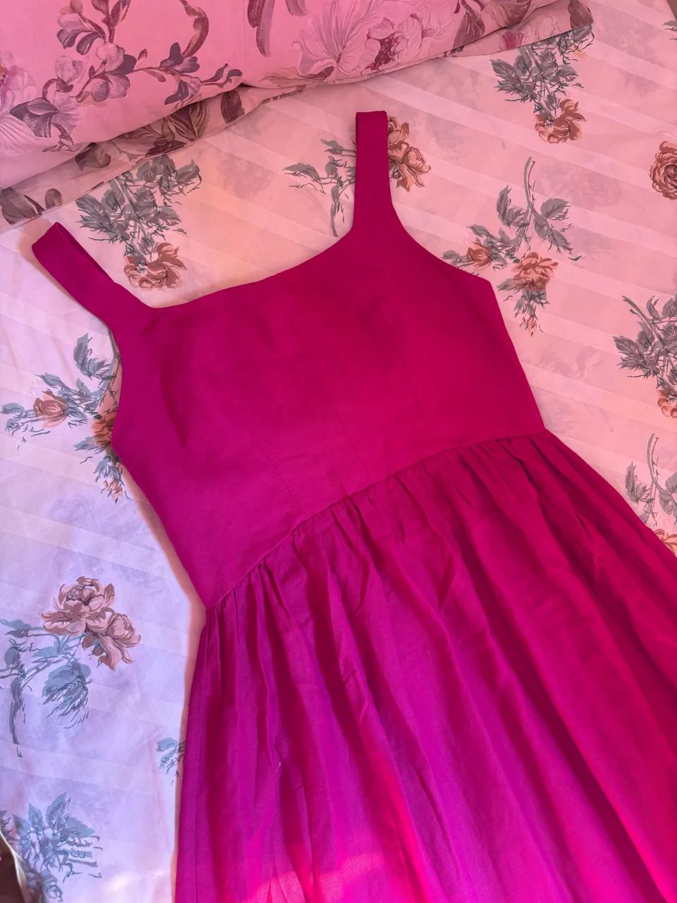 Vestido corselet rosa Farm  - Foto 3