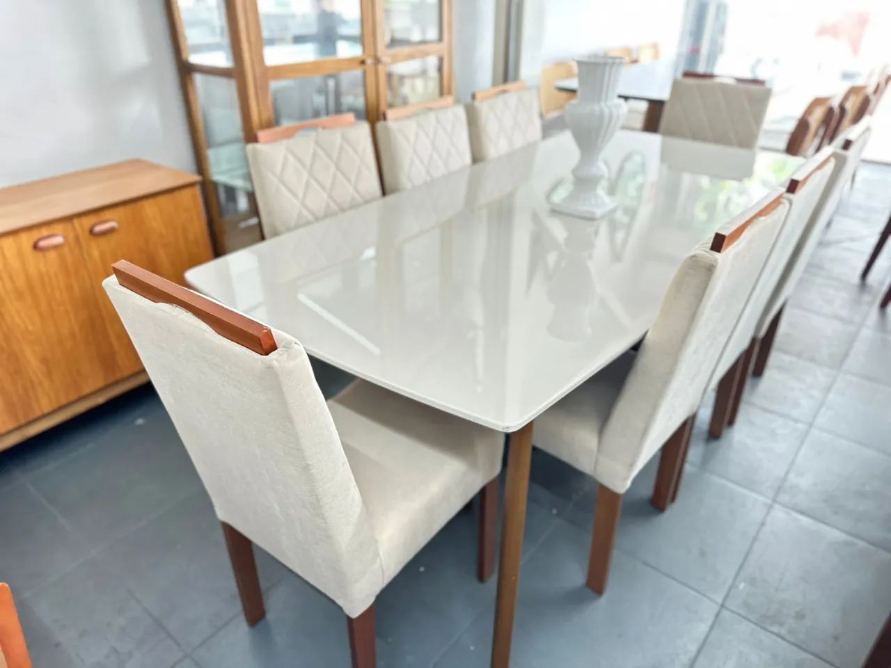 Mesa completa de madeira  - Foto 2