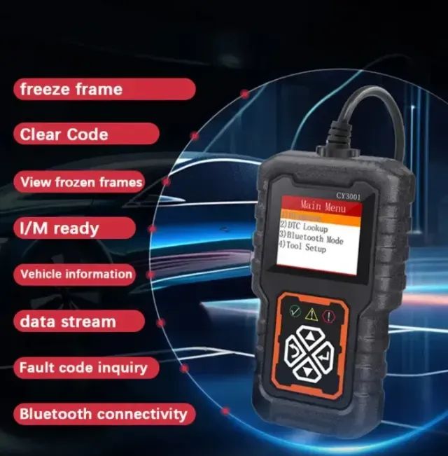 Scanner Automotivo Obd2 Leitor De Códigos Cy3001 - Foto 2