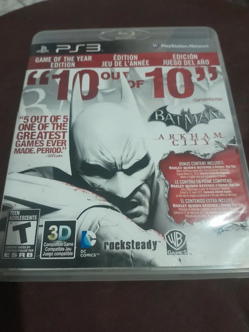 Batman arkham city ps3