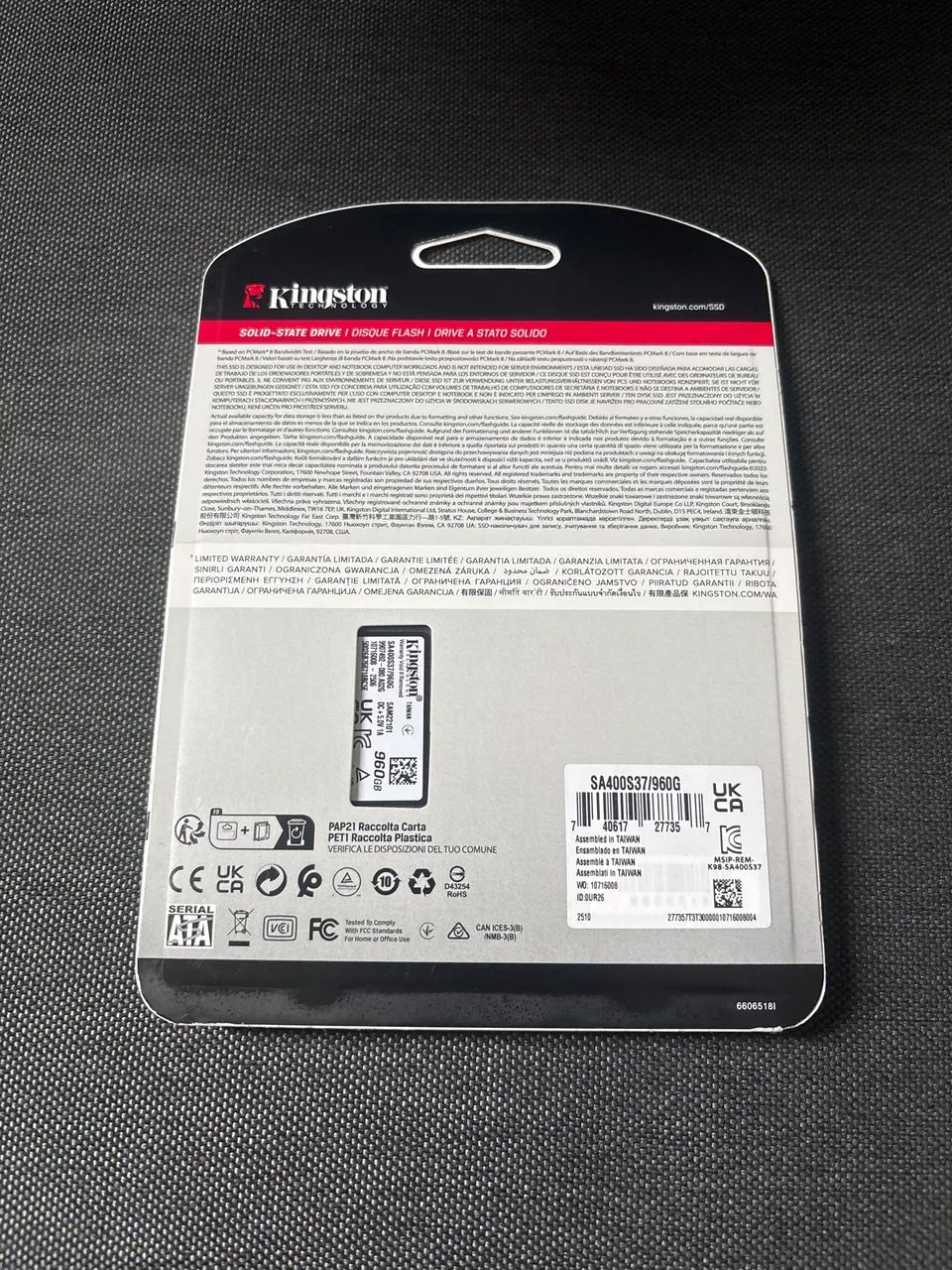 SSD Kingston 960 Gb - Foto 2