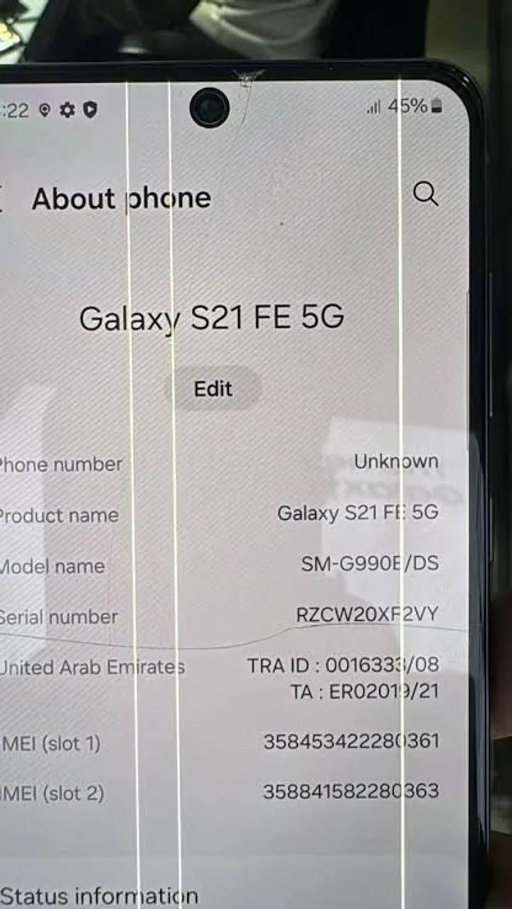 Vendo ou Troco Galaxy S21 Fe