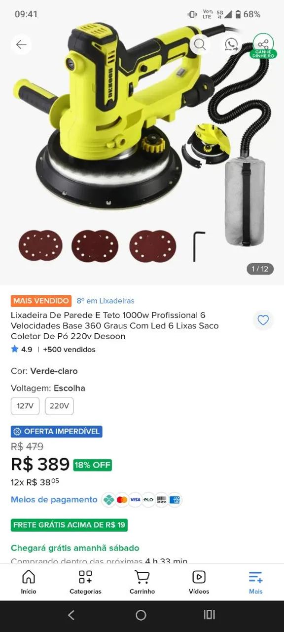Lixadeira  - Foto 2