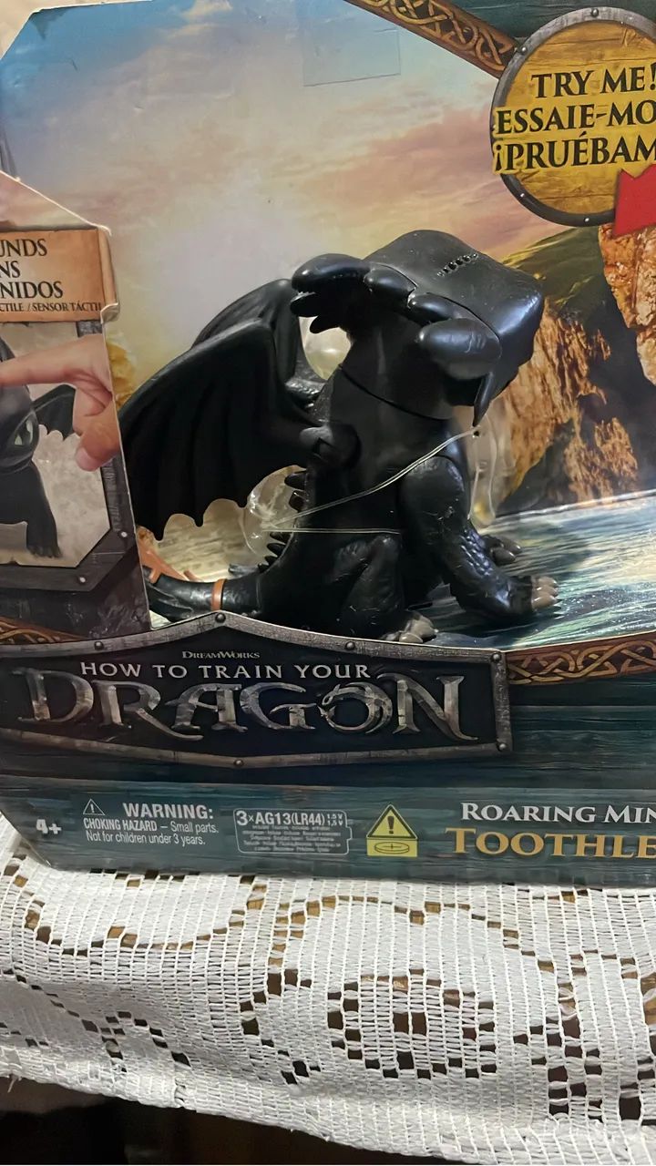 Brinquedo como treinar seu dragão 