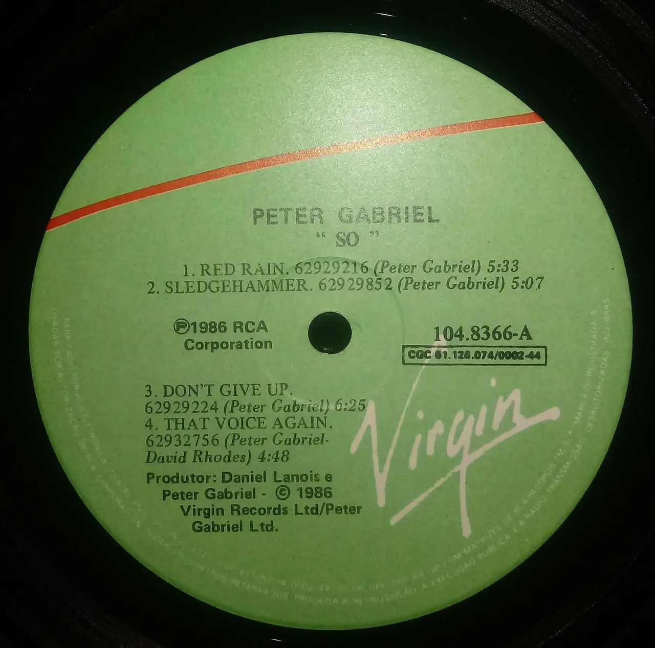 Vinil Peter Gabriel - So - Foto 3