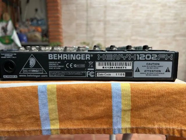 Mesa De Som Behringer Xenyx 1202fx 100% Funcionamento - Foto 5