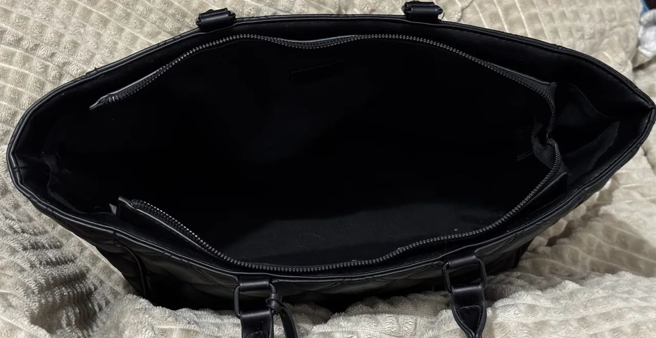 Bolsa Satinato preta  - Foto 2
