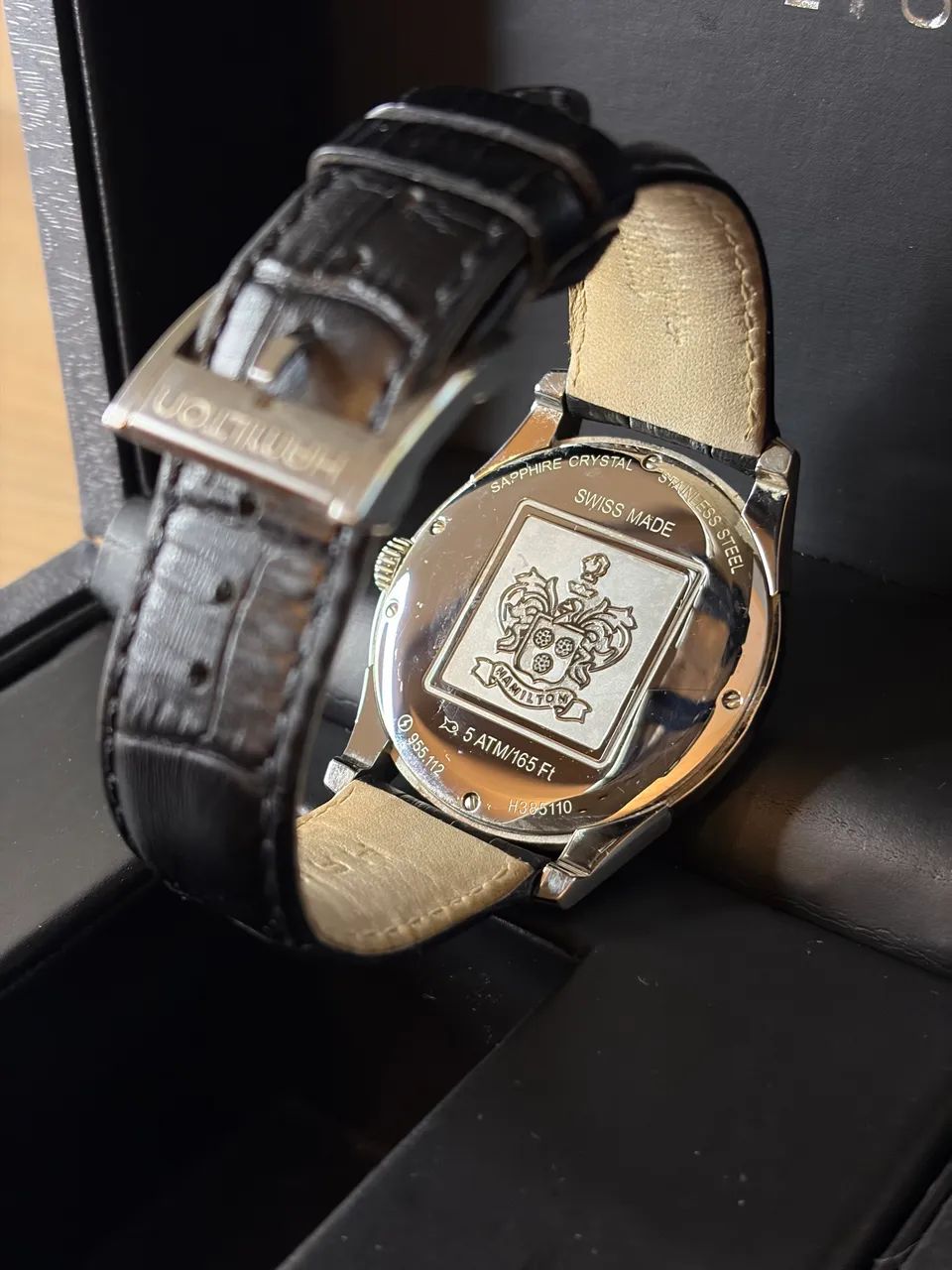 Relógio Hamilton Jazzmaster Thinline Quartz - Foto 4