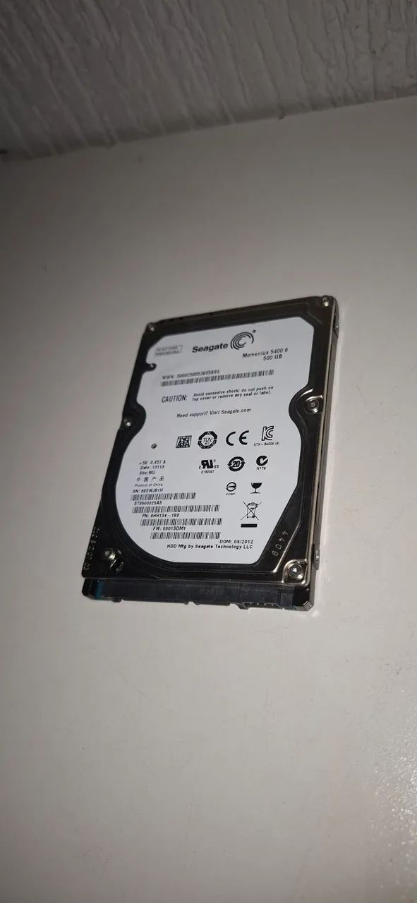 Hd Seagate 500GB 