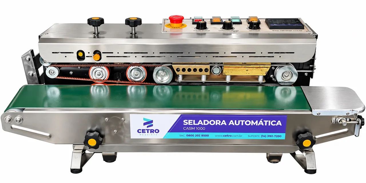 Máquina seladora automática CETRO CASM 1000