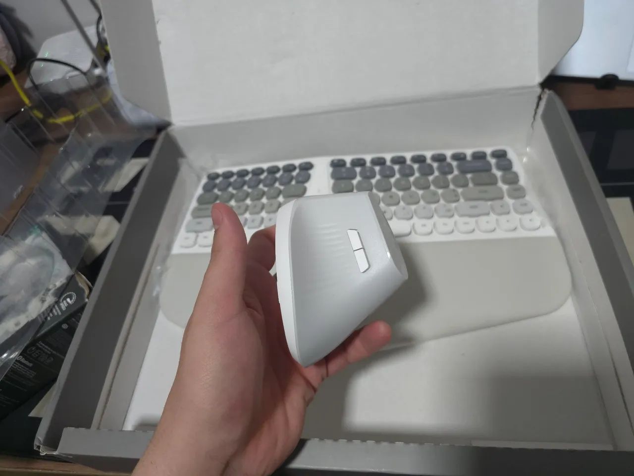 Mouse + Teclado Ergonômico Bomi - Foto 2