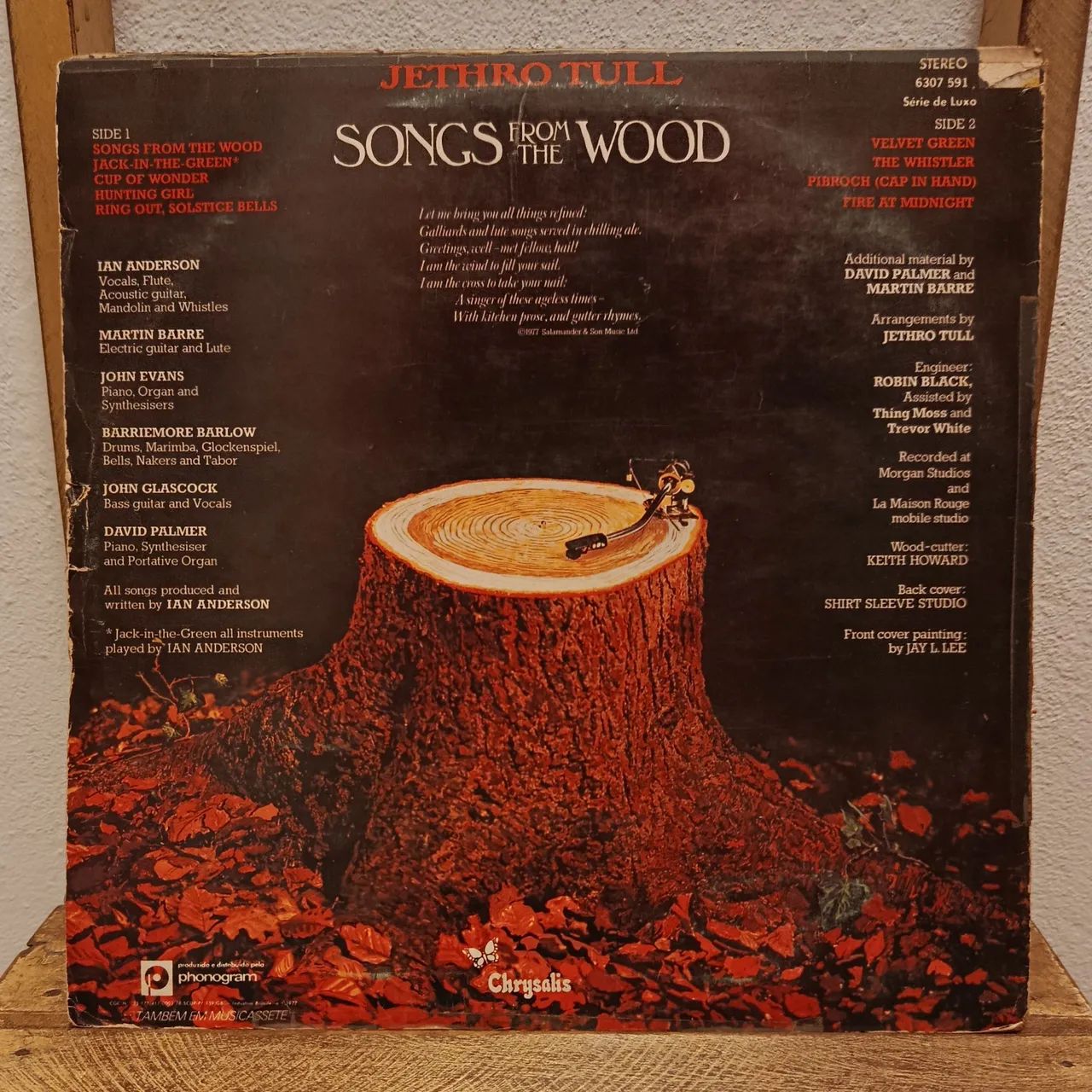 LP JETHRO TULL - Songs From the Wood - Foto 2