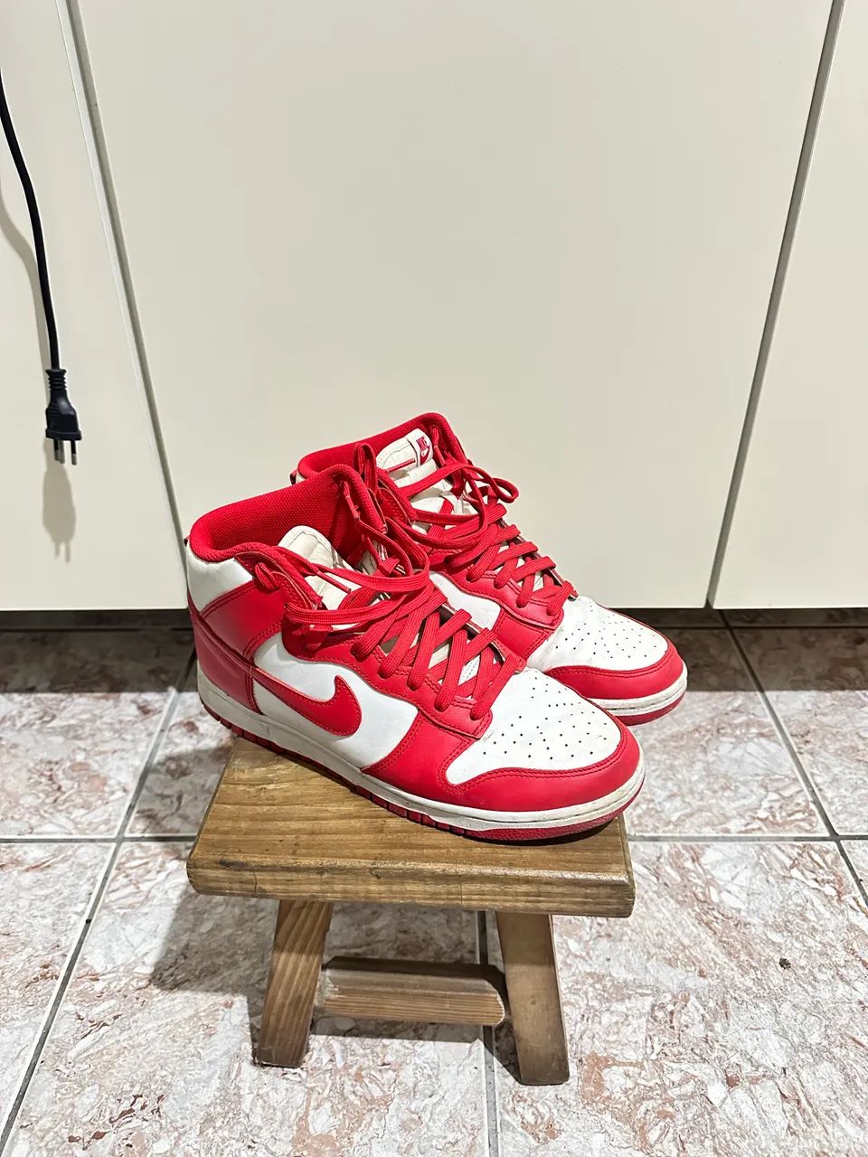 Nike Dunk High Championship Red - Foto 4