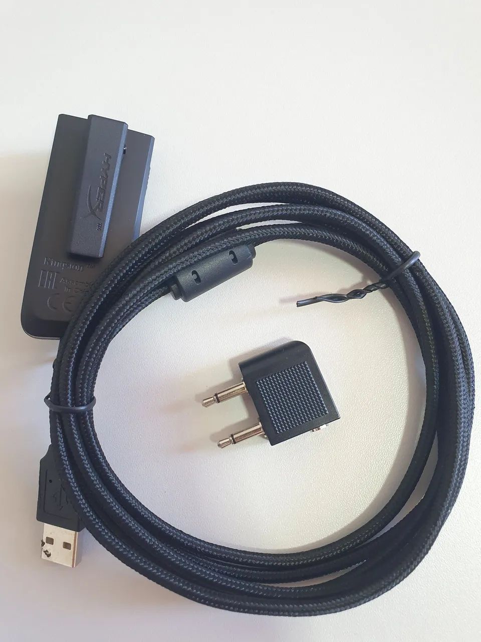 Placa de Som USB 7.1 Original HyperX Cloud II + Adaptador - Foto 3