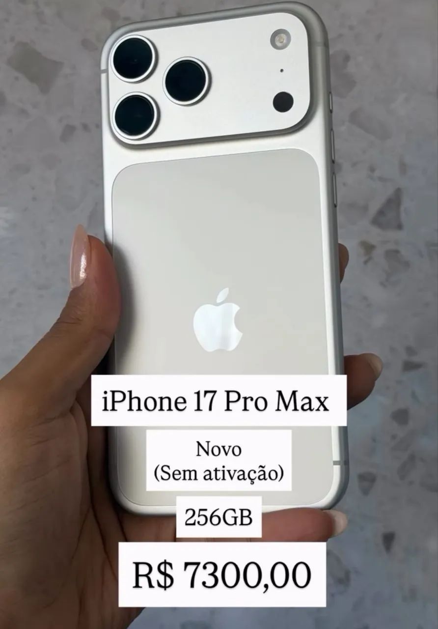 iPhone 17 pro Max 256gb