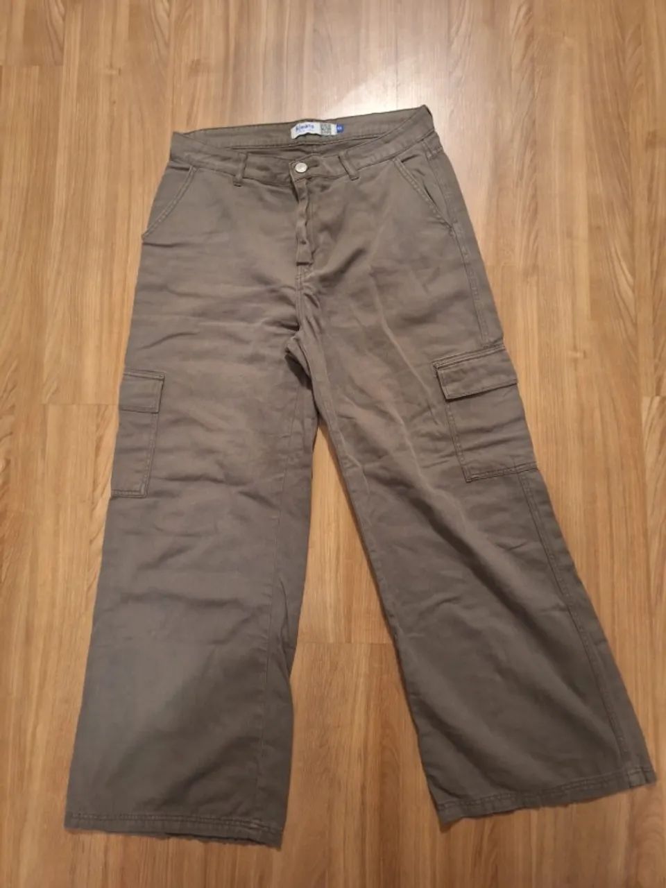 Calça Cargo Verde Militar 
