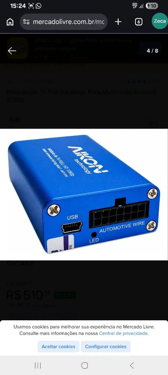 Receptor universal de TV digital para multimídia Android  - Foto 3