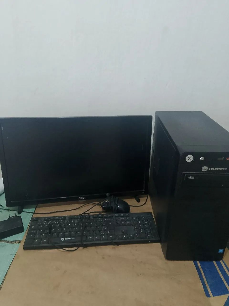 Cpu, Monitor, Teclado e Mouse