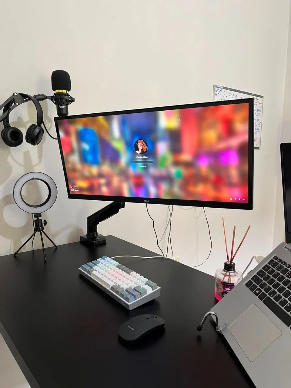 Monitor LG 29 polegadas branco 