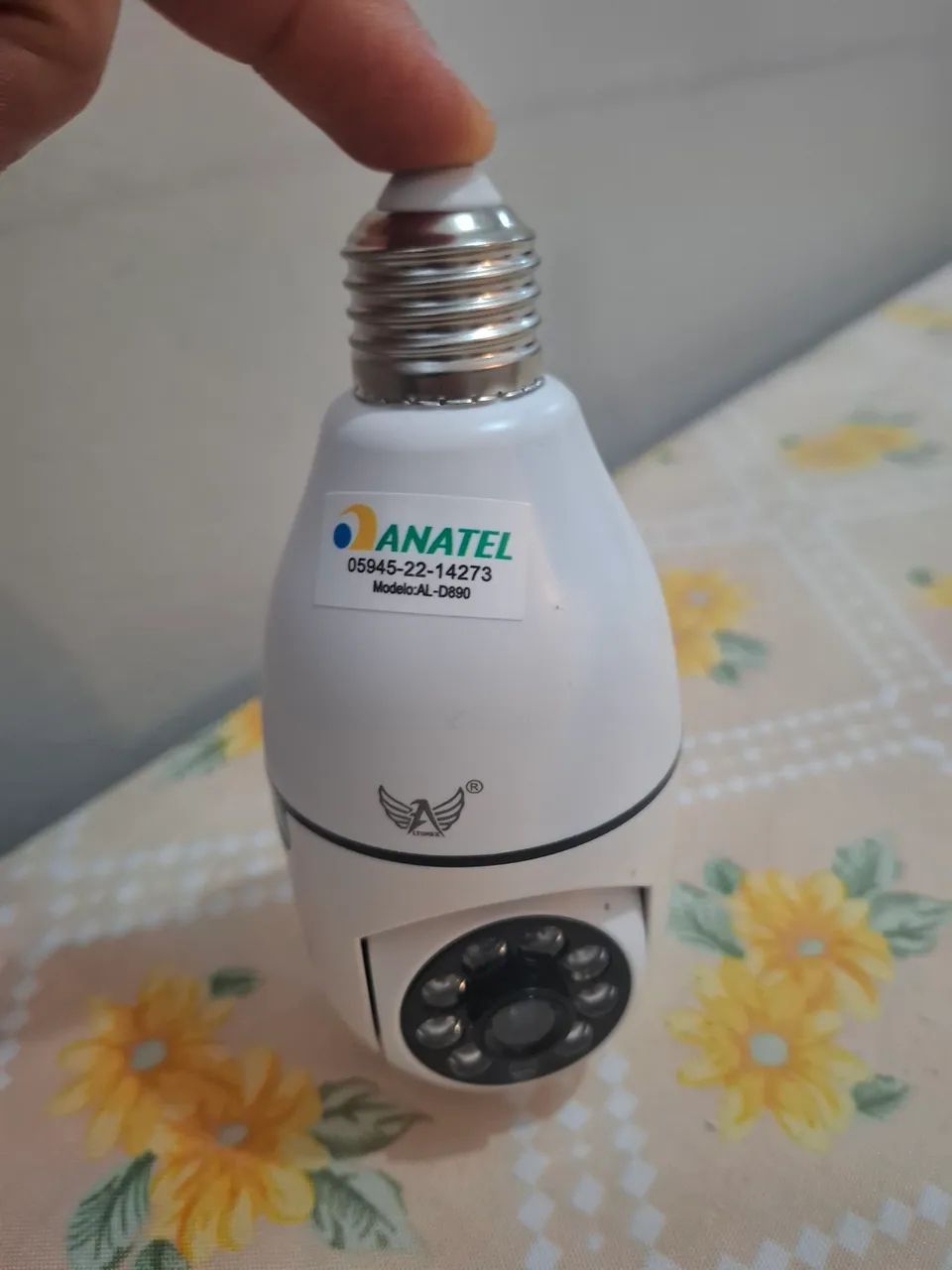 Câmera Lâmpada de Segurança Inteligente - Foto 2