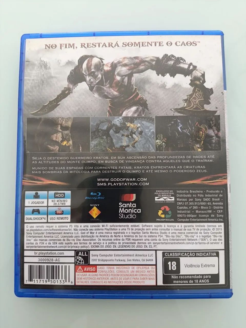 Jogo Ps4 God of War - Foto 4