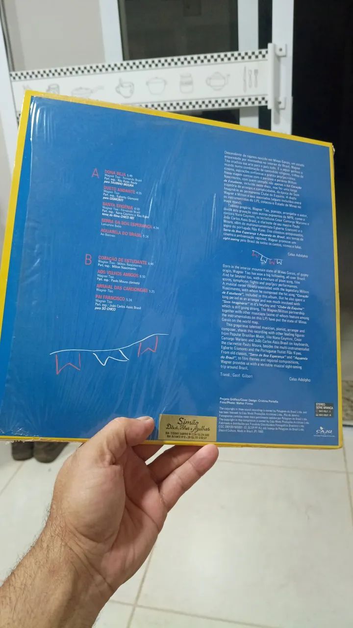 Disco de vinil Wagner Tisos - Foto 2