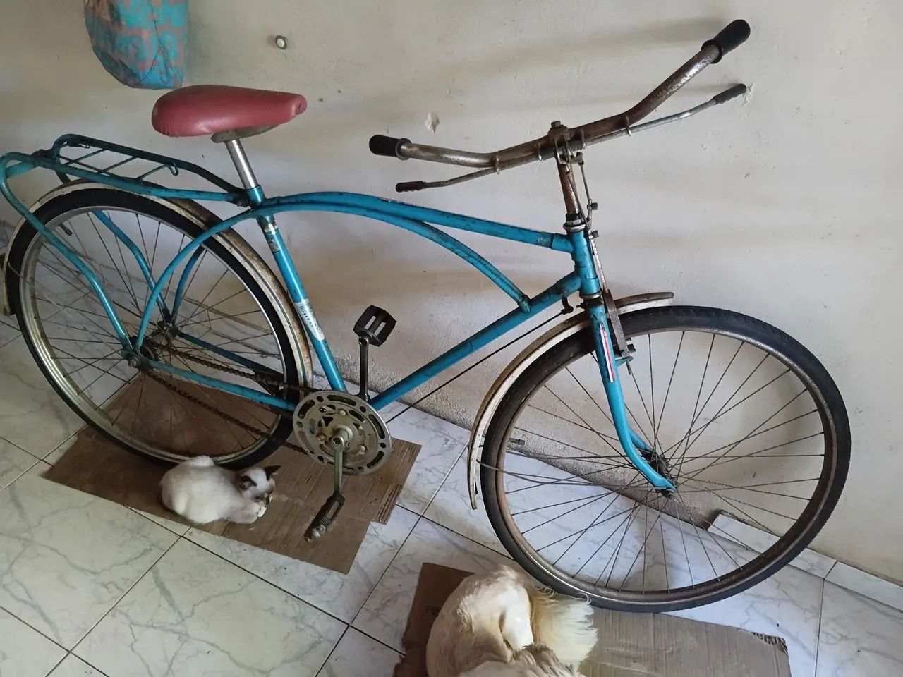 Bicicleta caloi arco duplo original até os pneus são os de fábrica. 