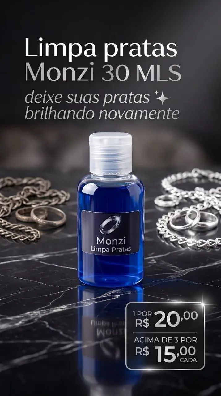 Limpa pratas Monzi 