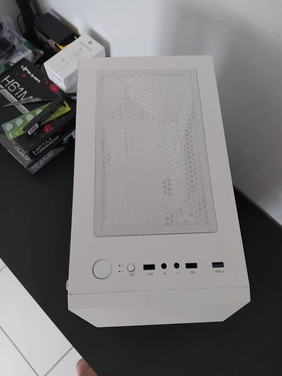 GABINETE RISE MODE WAVE WHITE C/ 3 FANS ARGB - Foto 5
