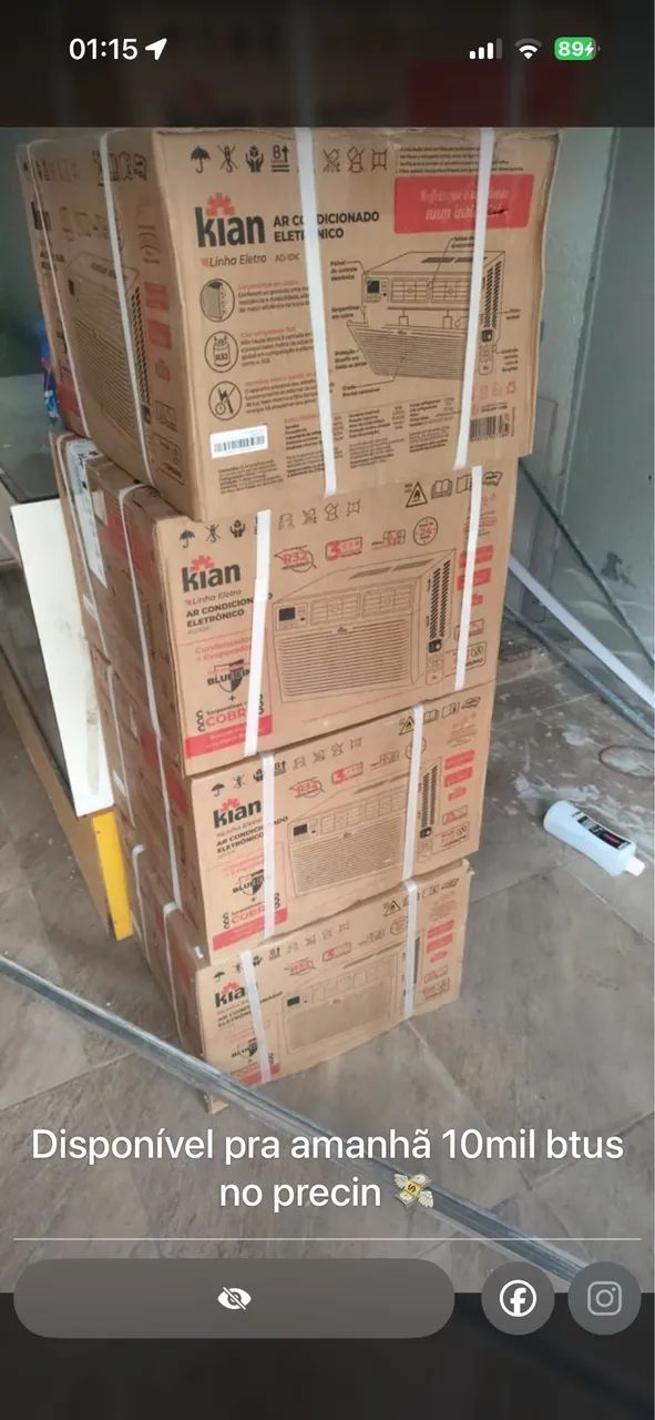 Vendendo de eletro 