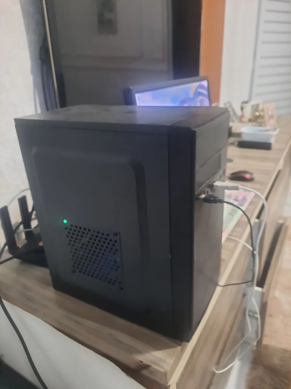 Pc gamer completo i3 sétima geração mais Rx 550  - Foto 5