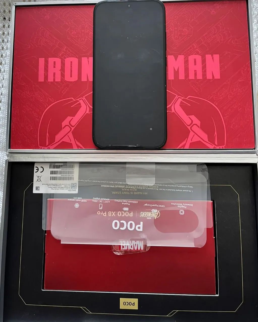 Poco x8 pro versão homem de ferro  - Foto 2