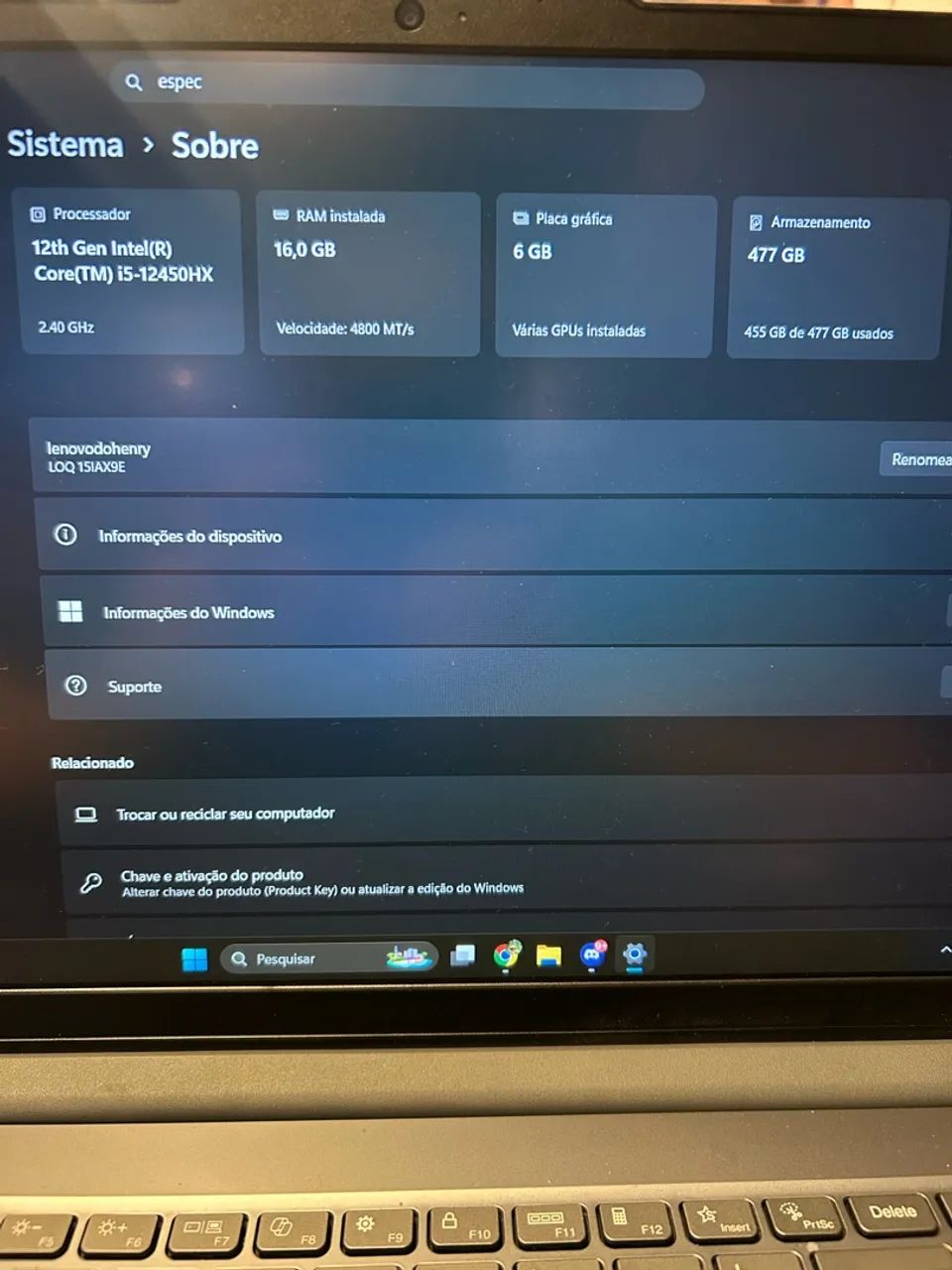 Lenovo Loq-e Ci5 - Foto 4