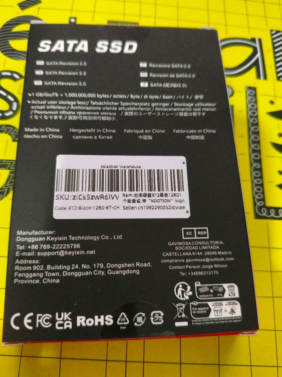SSD 128 GB novo lacrado - Foto 2