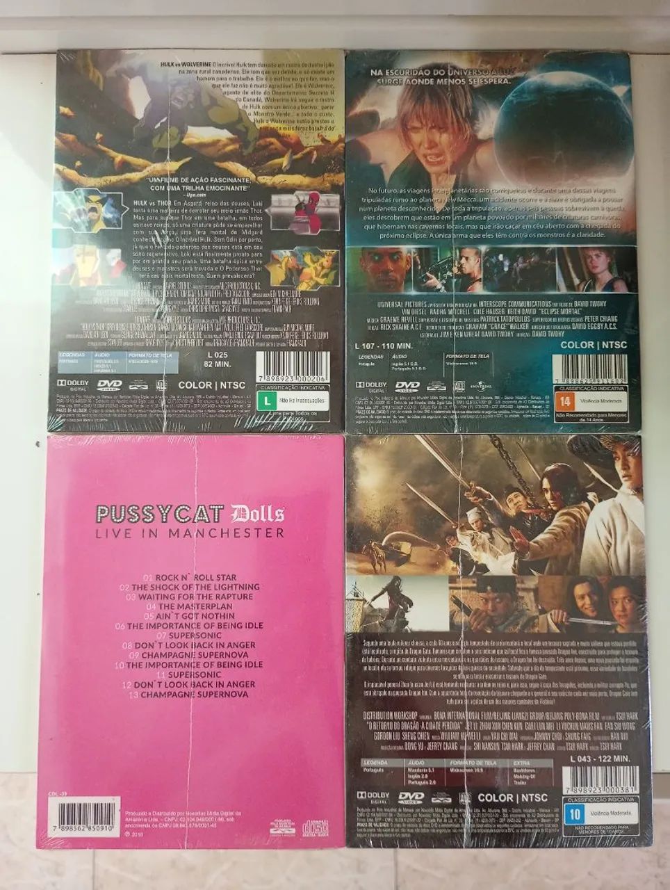4 DVDS RAROS E LACRADOS. - Foto 2