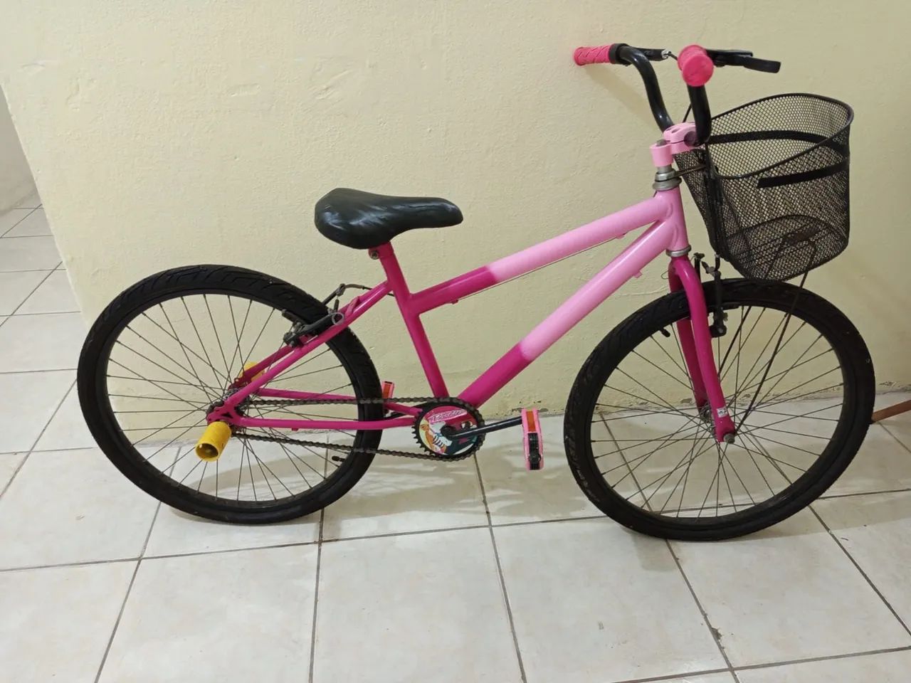 Bicicleta Infantil Rosa - Foto 4