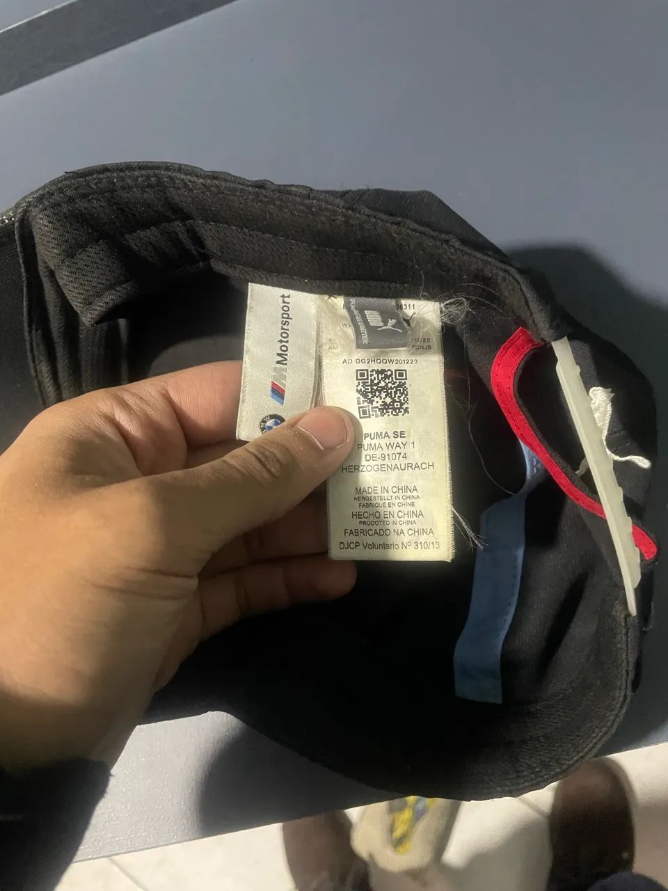 Bone Puma X BMW original regulagem de botão