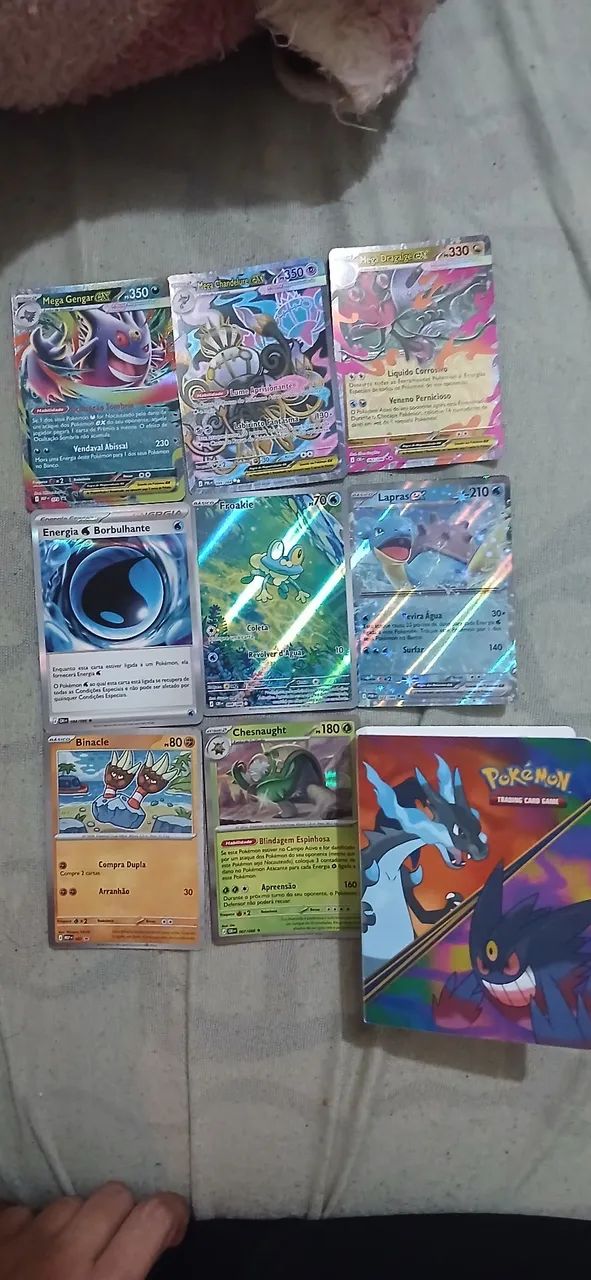 Cartinhas pokemon 