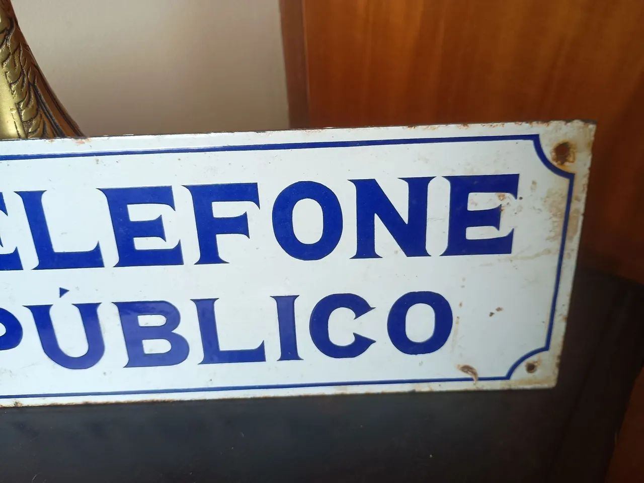 Antiga placa esmaltada  - Foto 4