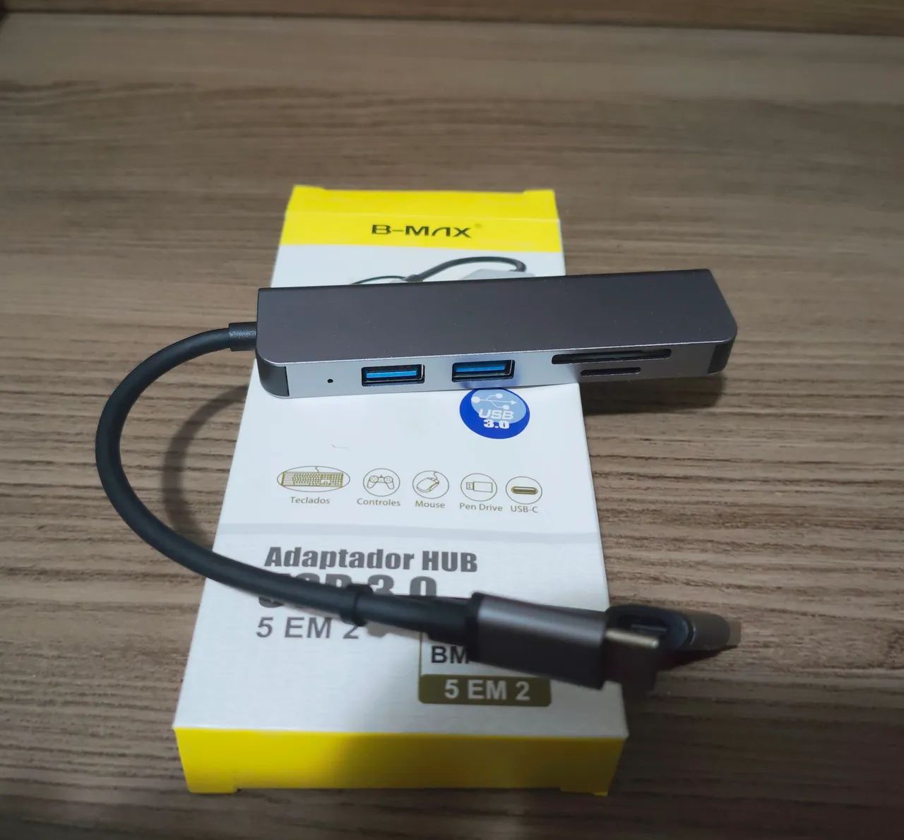 Adaptador Hub 5 em 1 - Foto 2