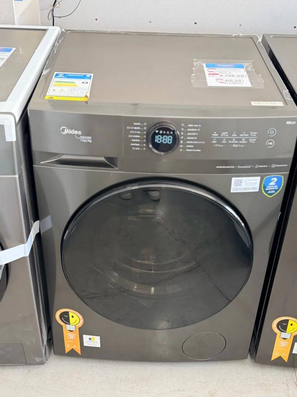 LAVADORA DE ROUPAS LAVA E SECA MIDEA  - Foto 3
