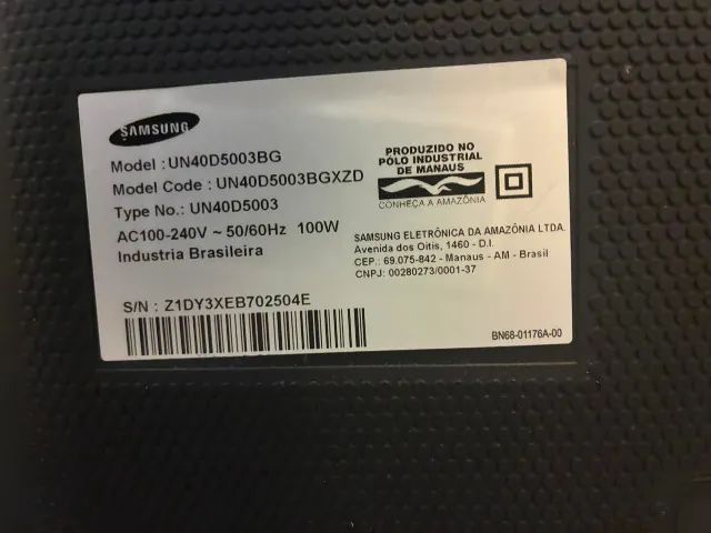 TV Samsung SEM IMAGEM - RETIRADA DE PEÇAS - Foto 2